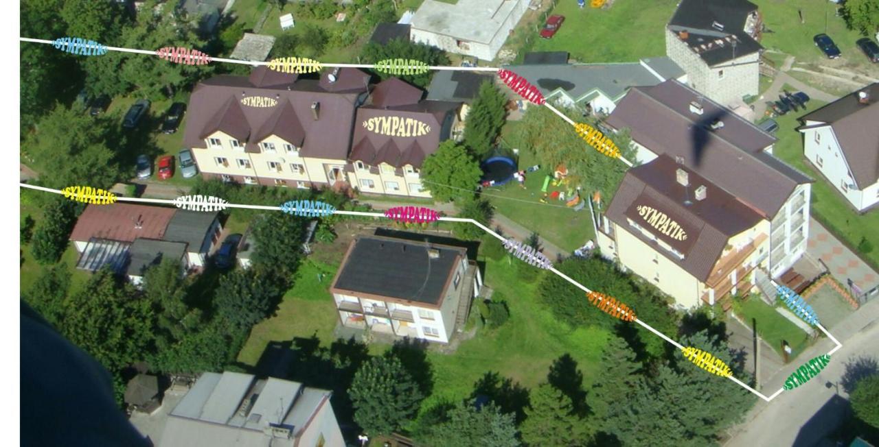 Bed and Breakfast Sympatik Jastrzębia Góra Exteriér fotografie